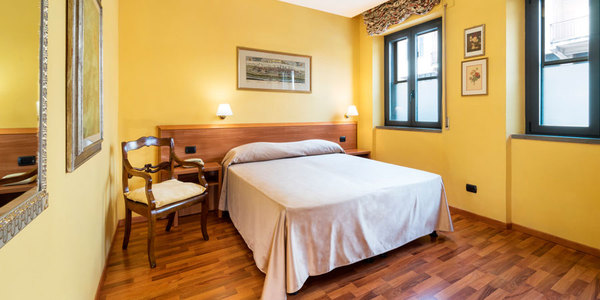 Toscane - Hotel Bernardino a Lucca - Hotel 3 stelle in centro - Camera matrimoniale